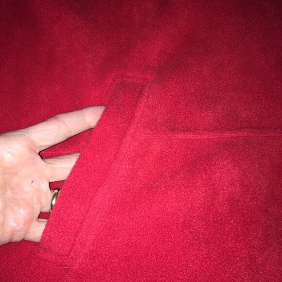 Walt Disney World Mickey Mouse Fleece Hoodie Sz S Red Pockets Unisex - Picture 11 of 12